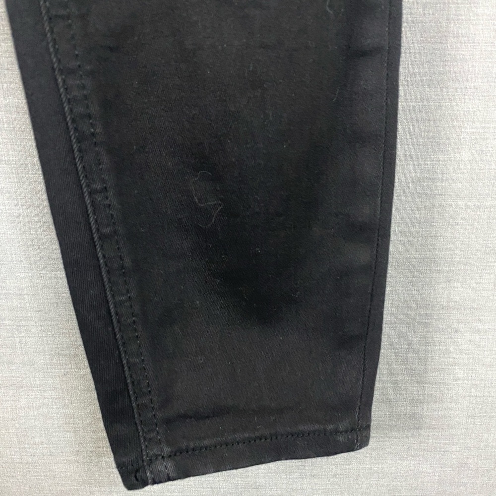 ASOS Women’s Mid-Rise Slim Straight Pant in Black Size 24/25 - Picture 4 of 6